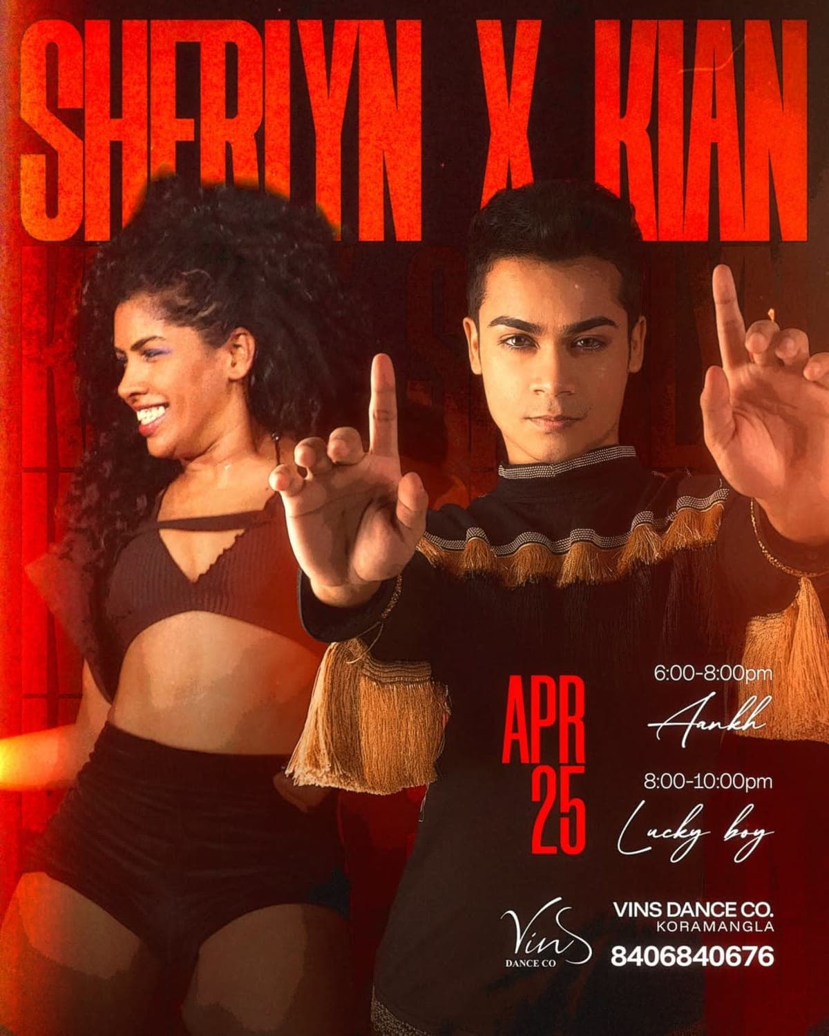 Dance workshop by Sherlyn and Kian