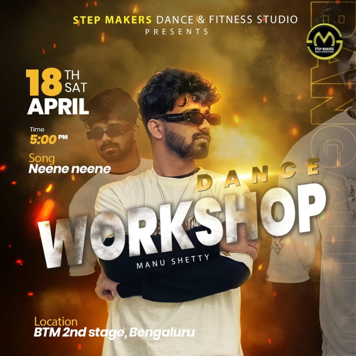 Dance Workshop on Neene Neene song by Manu