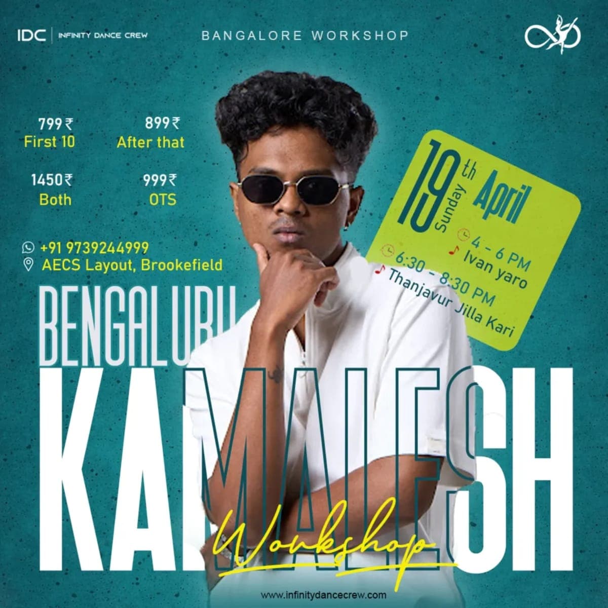 Dance workshop by Kamalesh