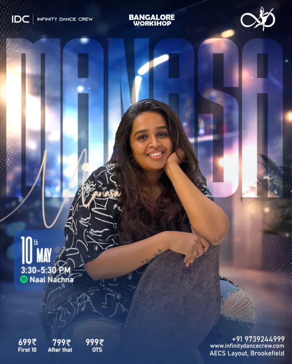 Dance workshop by Manasa on Naal Nachna